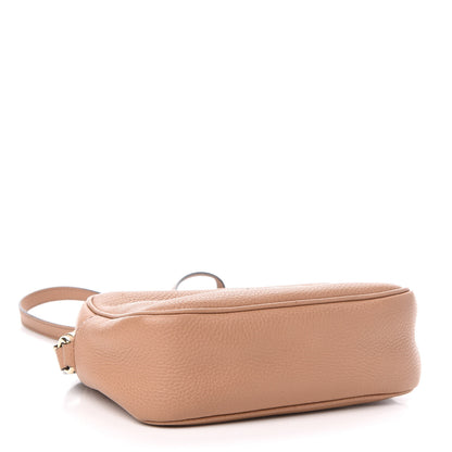 Gucci Pebbled Calfskin Small Soho Disco Bag Rose Beige 4 of 14