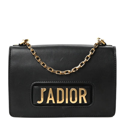 Christian Dior Calfskin J'Adior Chain Flap Bag Black 1 of 9