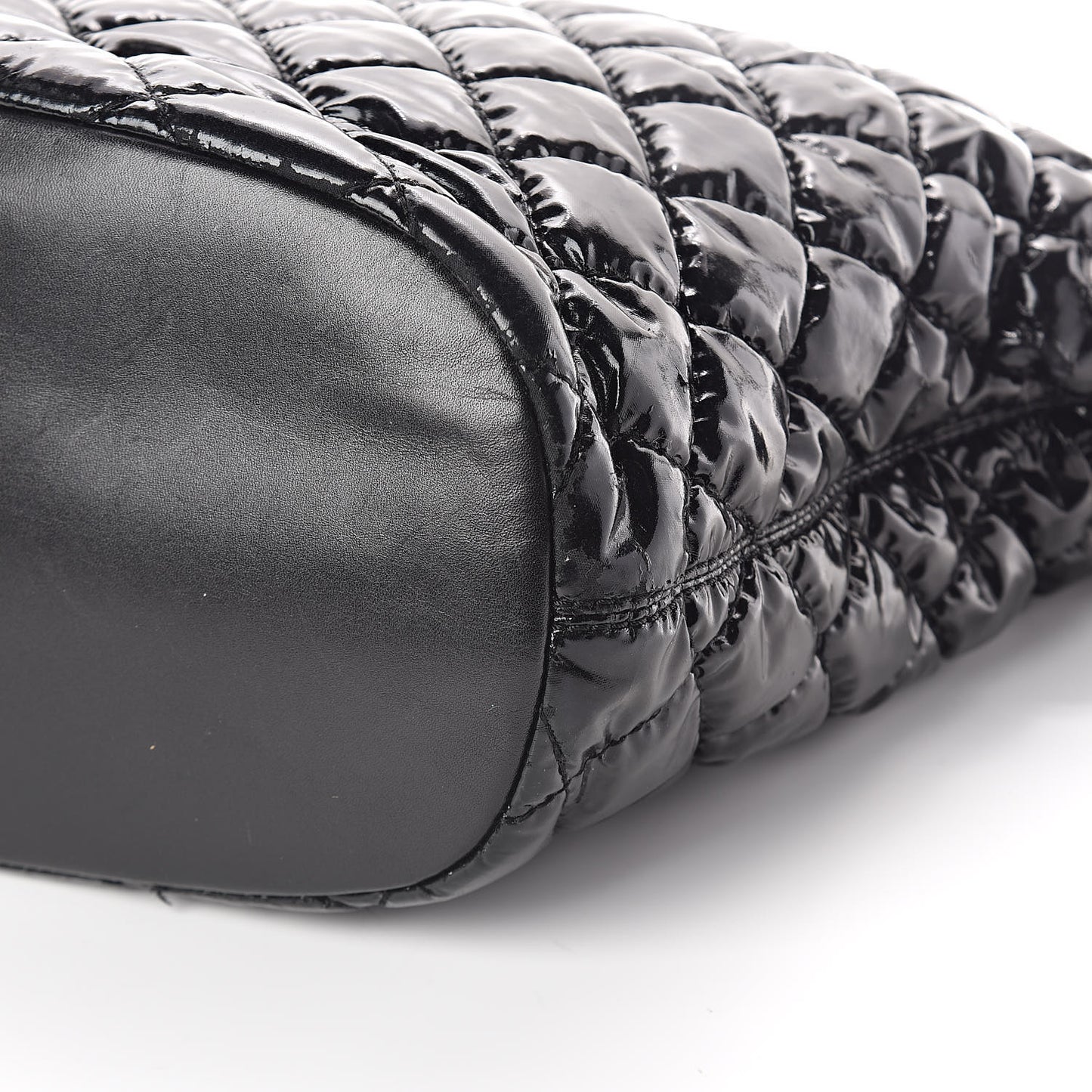 Patent Quilted Medium Nightingale Black