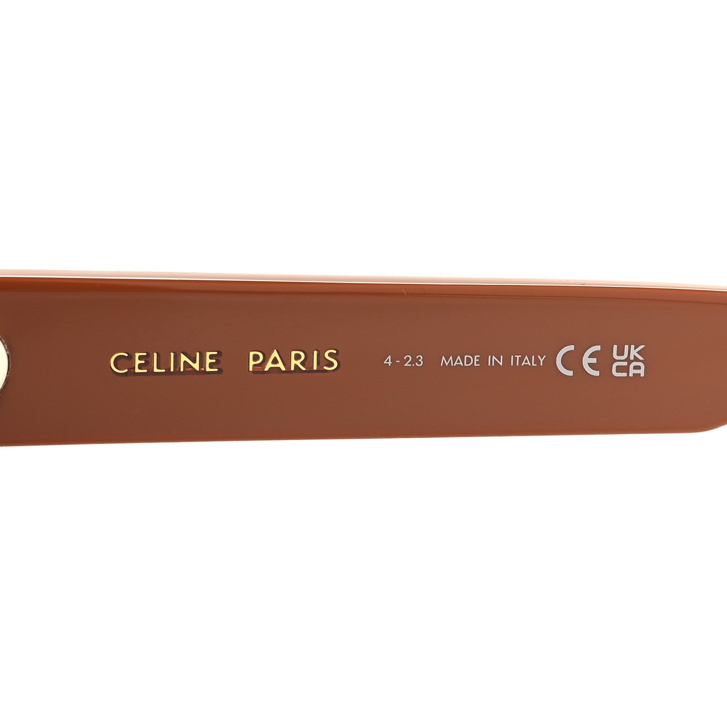 Celine Acetate Triomphe 01 Sunglasses CL40194U Brown 5 of 7