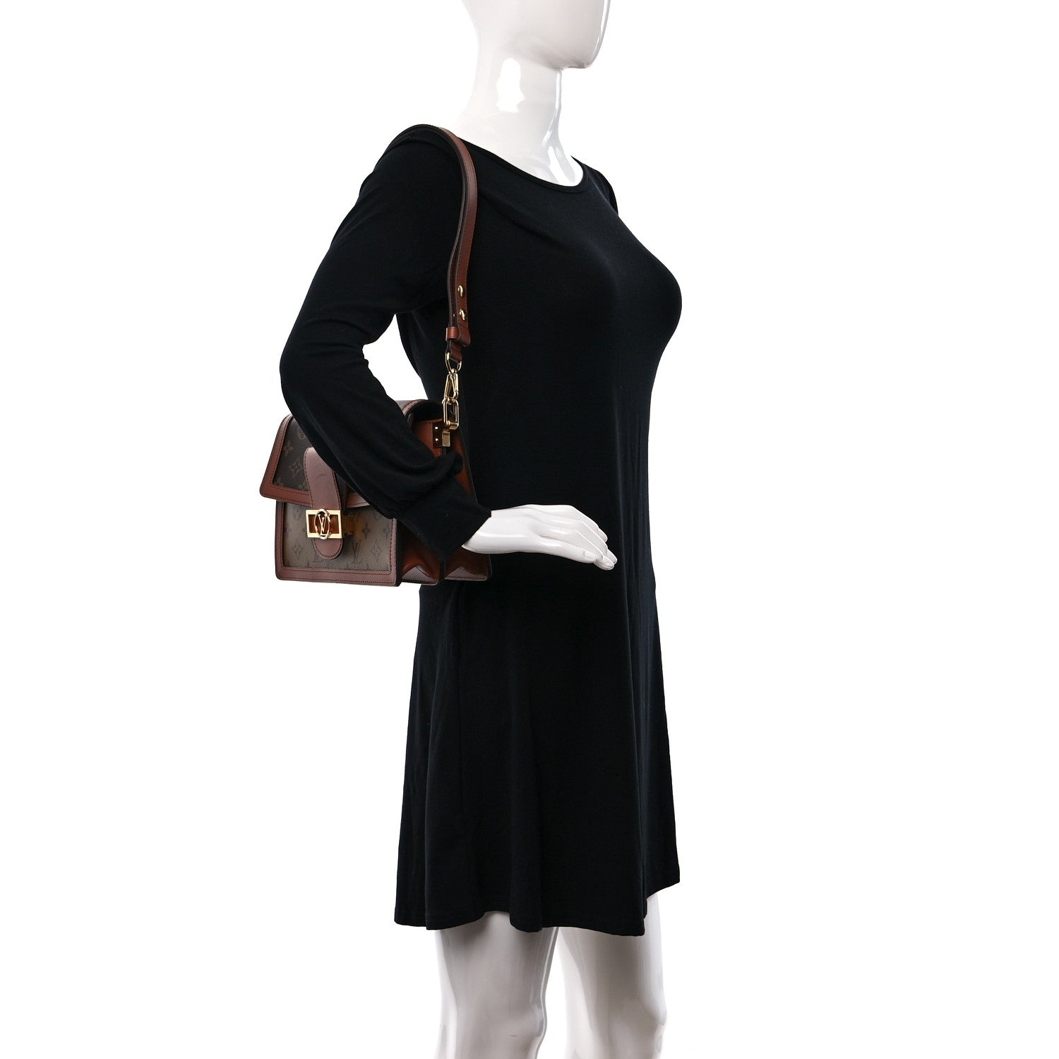 Louis Vuitton Reverse Monogram Dauphine MM 2 of 8