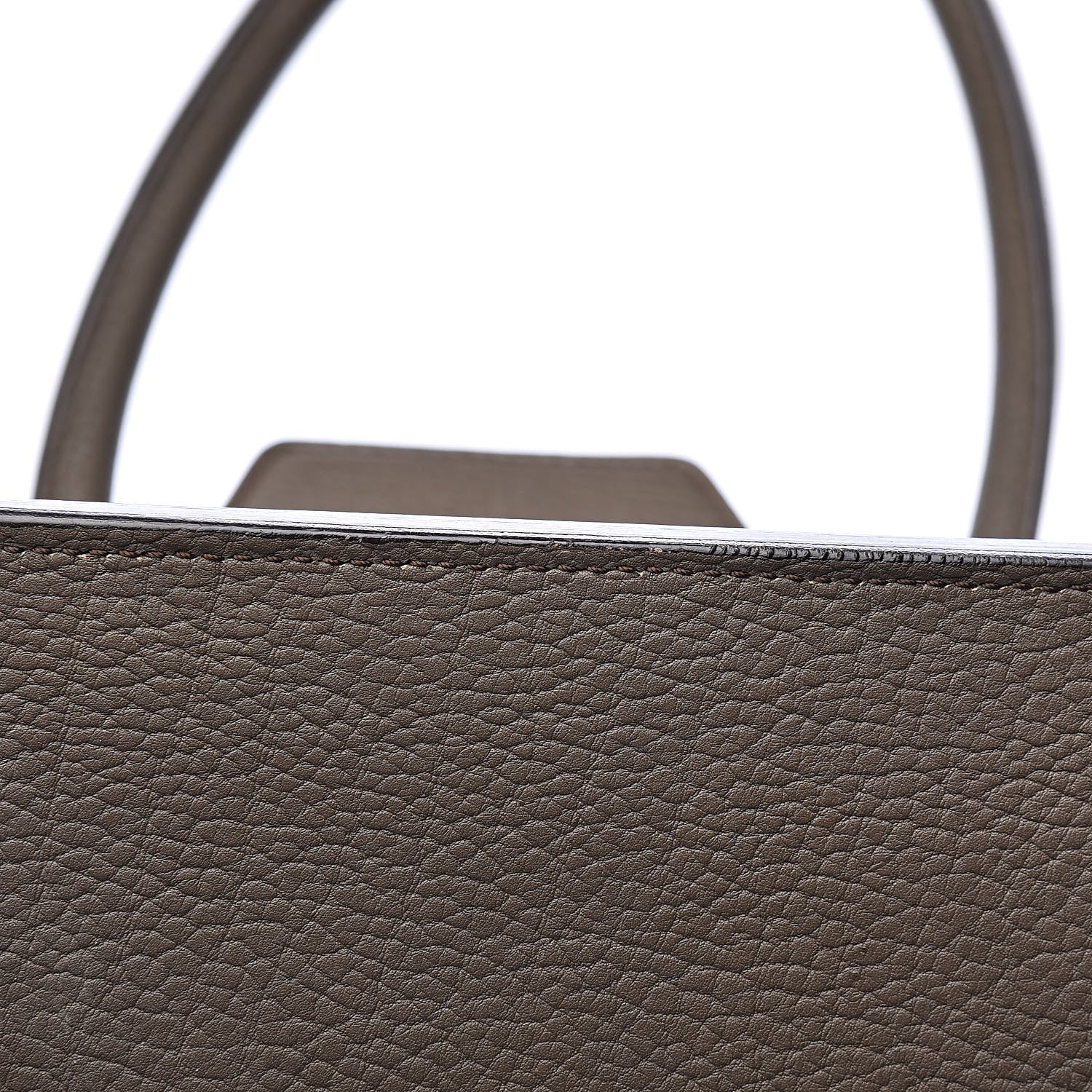 Celine Crisped Calfskin Large Tie Knot Tote Grey 9 of 19