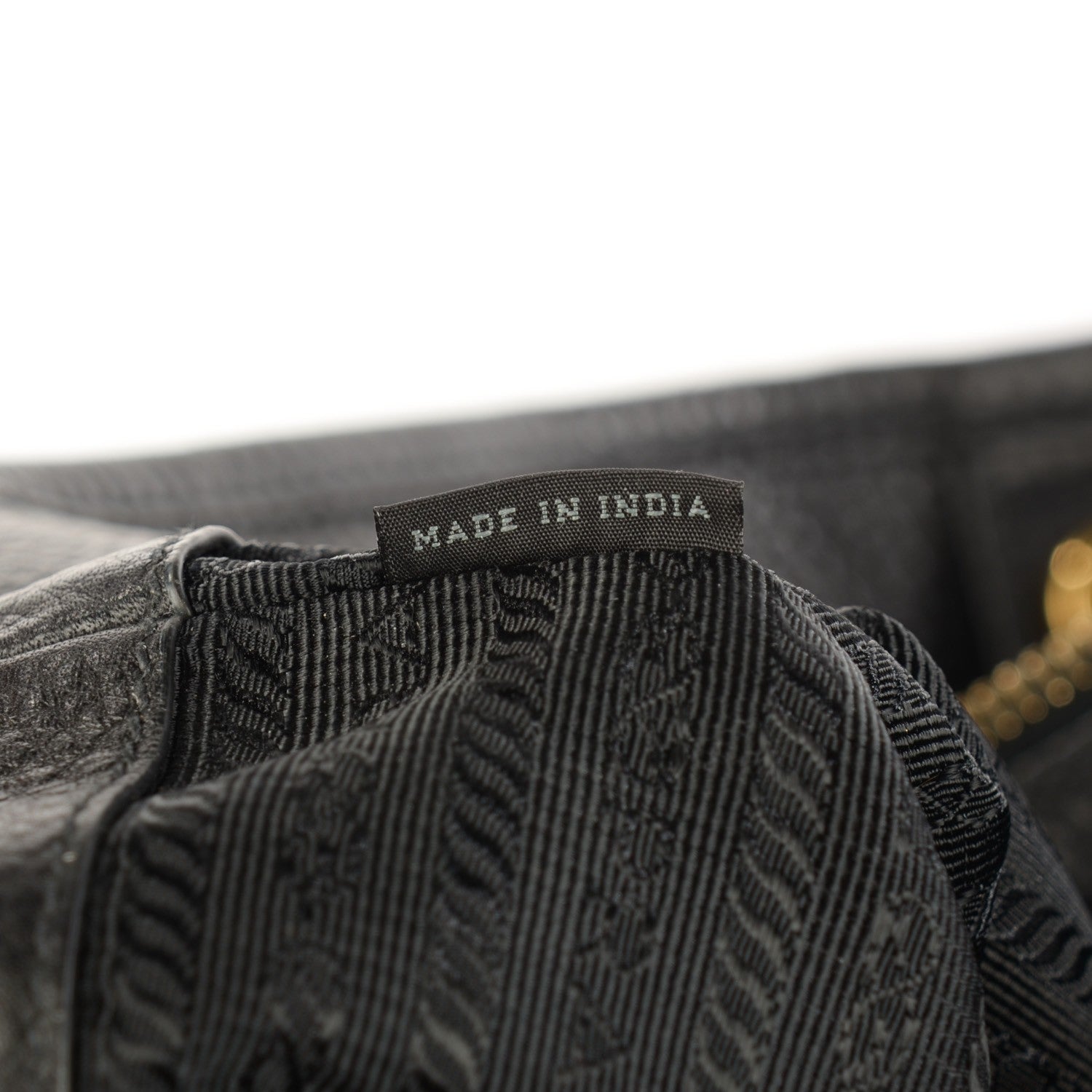 Prada Tessuto Nylon Vitello Daino Tote Nero Black 2 of 10