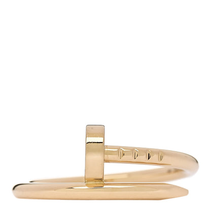 Cartier 18K Yellow Gold Small Juste Un Clou Ring 49 5 1 of 5