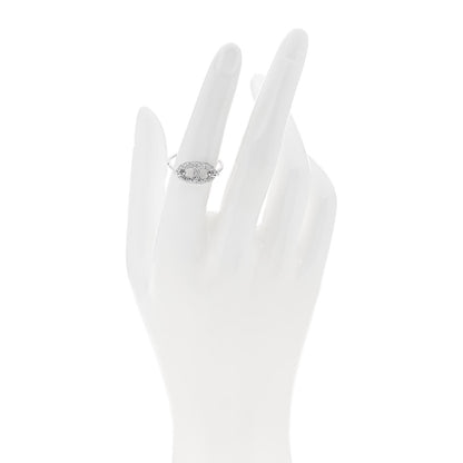 Hermes 18K White Gold Diamond New Farandole Ring 53 6.5 2 of 5