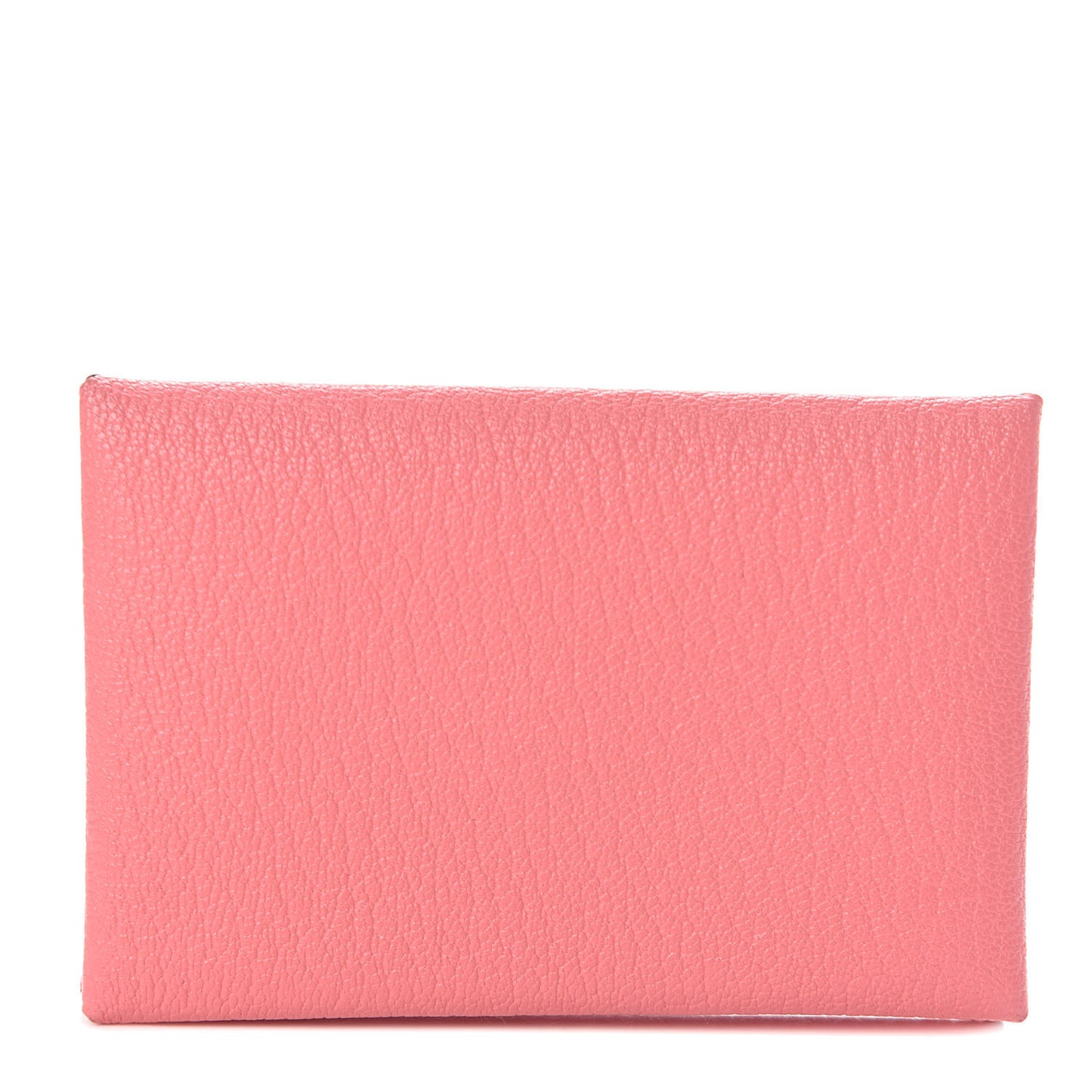 Chevre Mysore Calvi Card Case Rose Ete