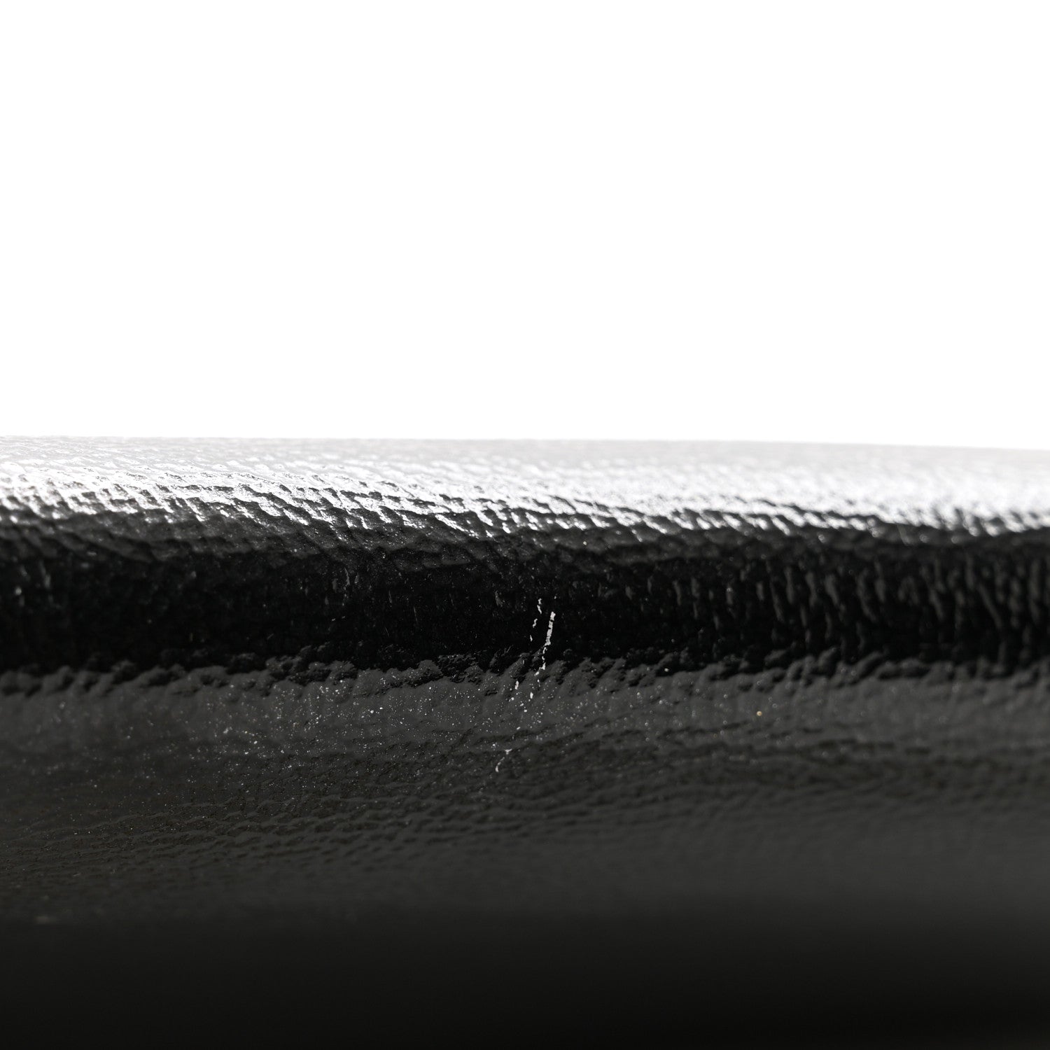 Saint Laurent Textured Patent Belle de Jour Chain Clutch Black 11 of 11