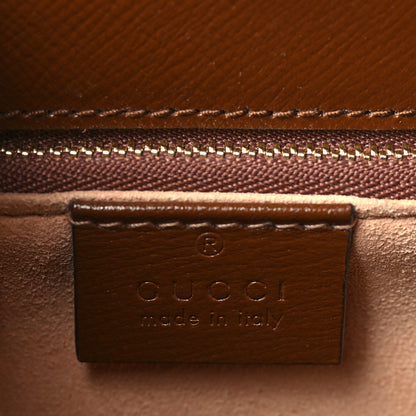 Gucci GG Supreme Monogram Horsebit 1955 Shoulder Bag Beige Brown Sugar 6 of 9