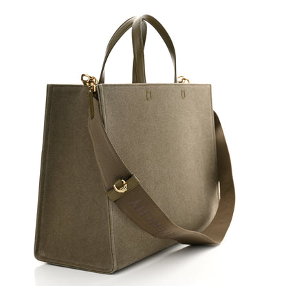 Givenchy Canvas Medium G-Tote Dark Khaki 3 of 11
