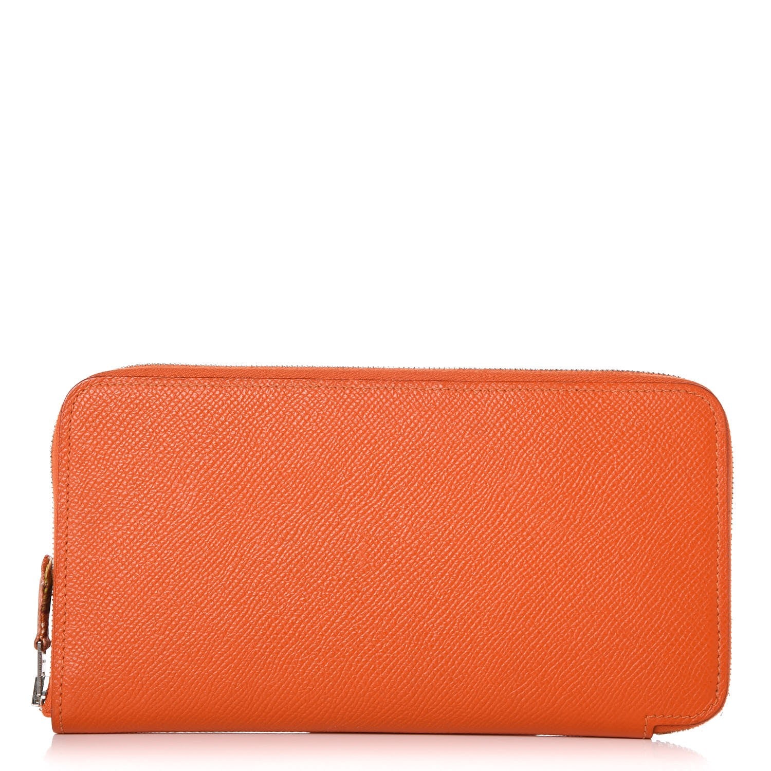 Hermes Epsom Silk'In Wallet Feu Mangue 1 of 11
