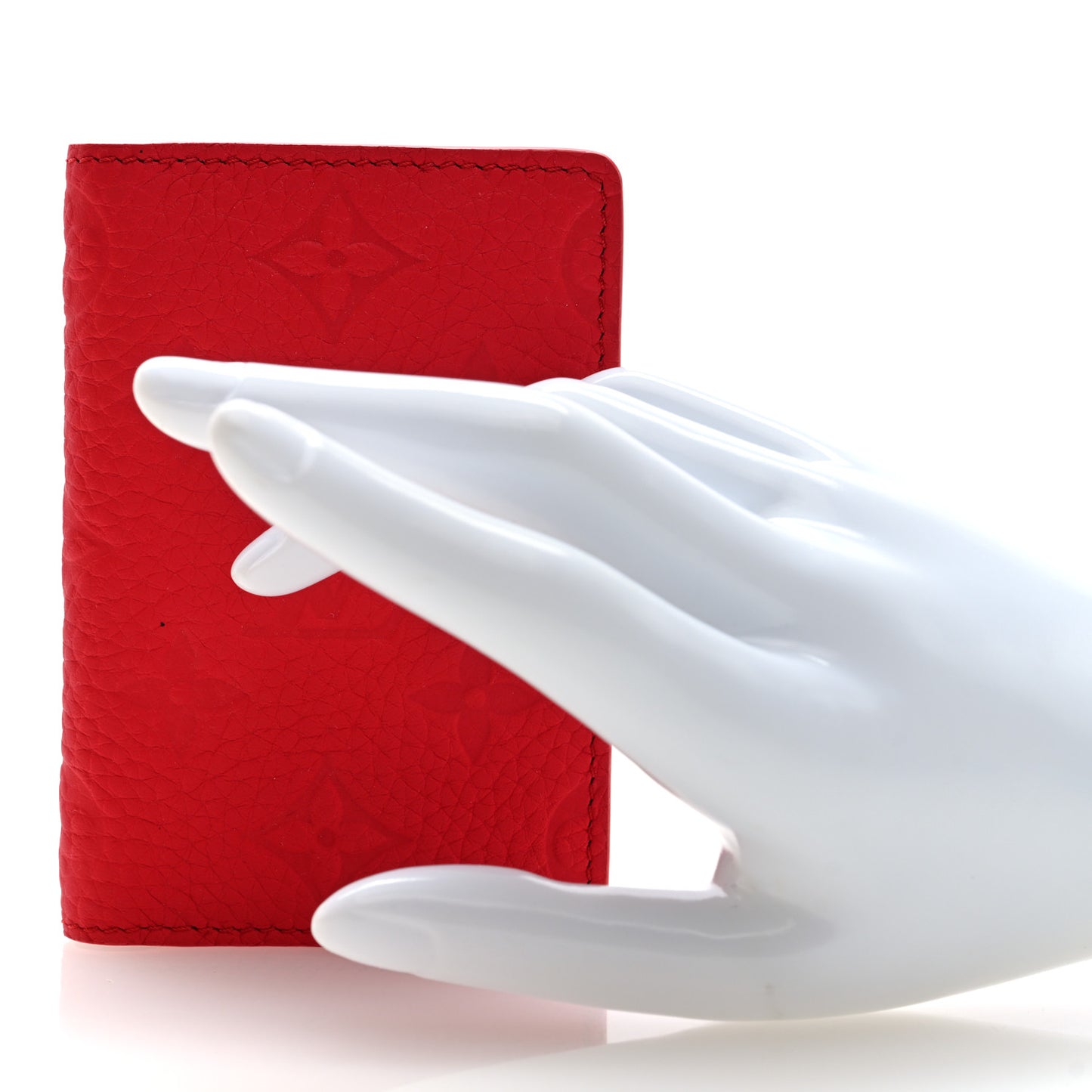 Taurillon Monogram Pocket Organizer Red