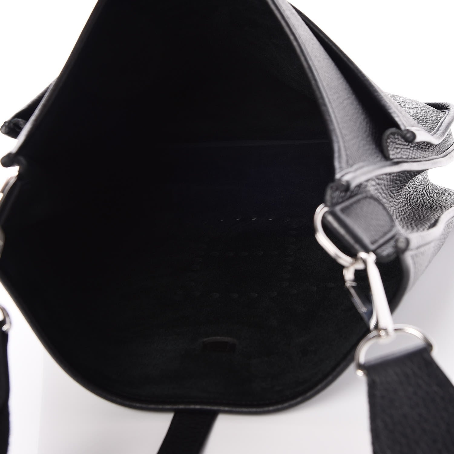 Hermes Taurillon Clemence Evelyne III GM Black 5 of 7