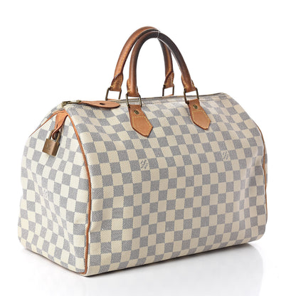 Louis Vuitton Damier Azur Speedy 35 3 of 16