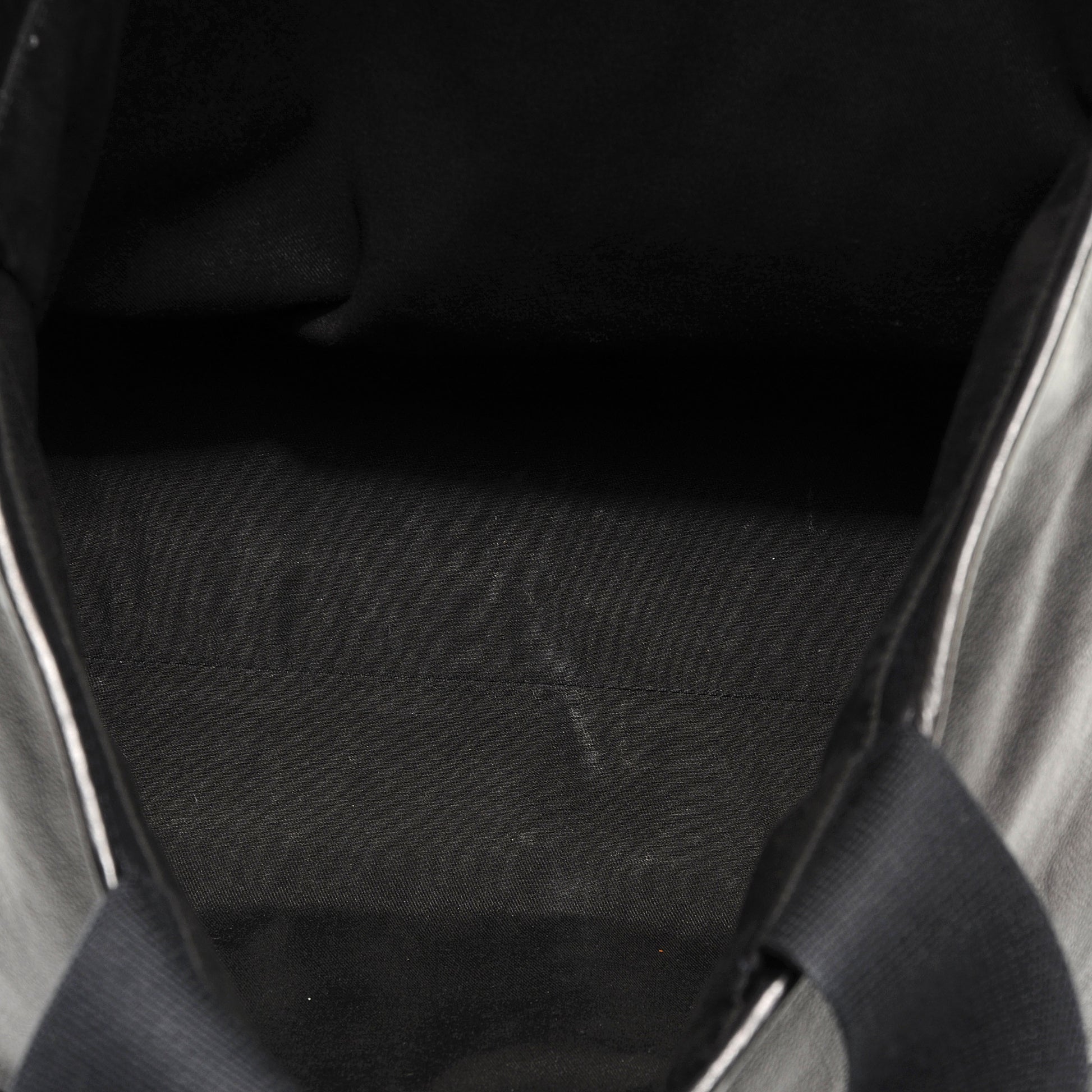 Saint Laurent Leather Tanger Tote Unisex Black 7 of 7