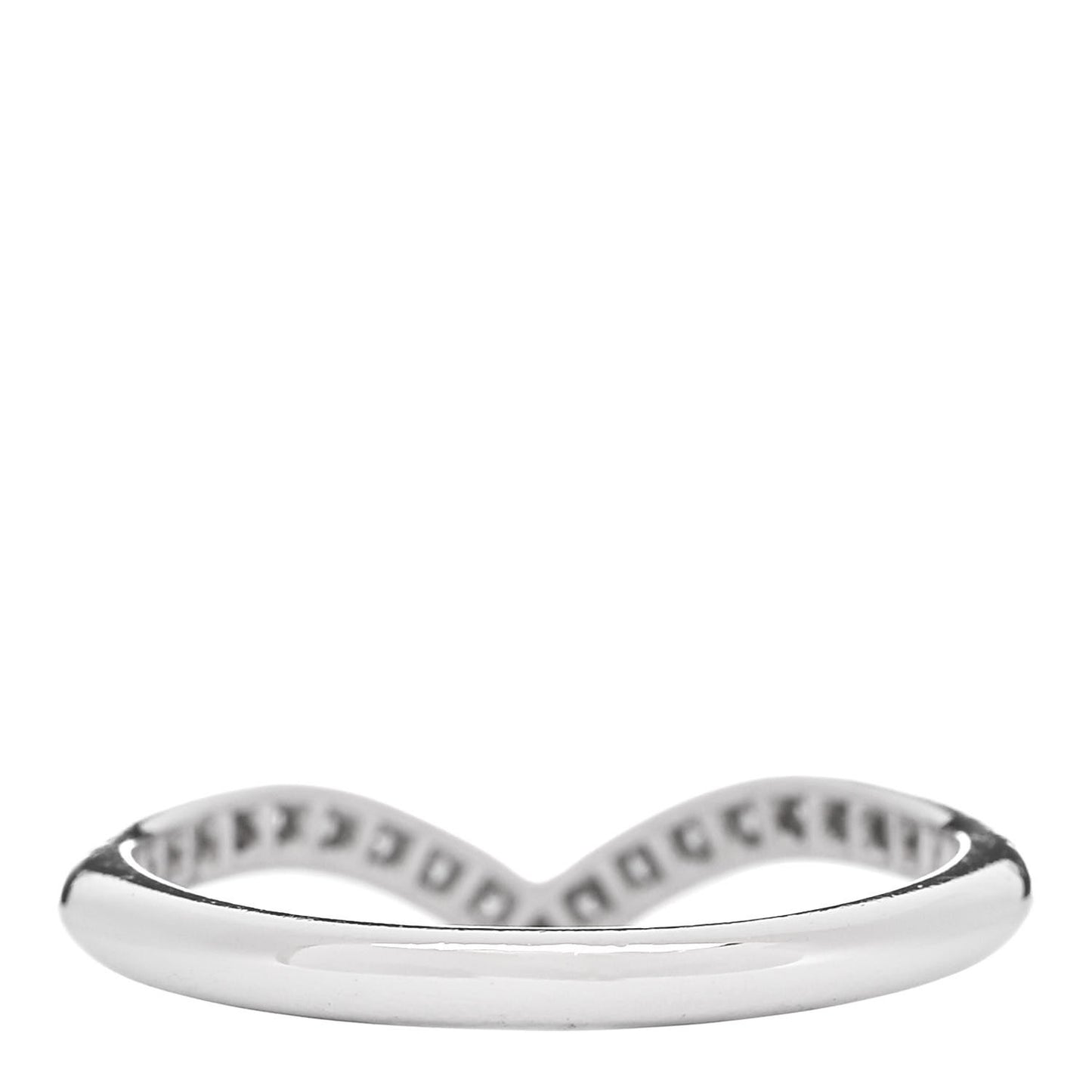 Platinum Diamond Soleste V Band Ring 54 6.75