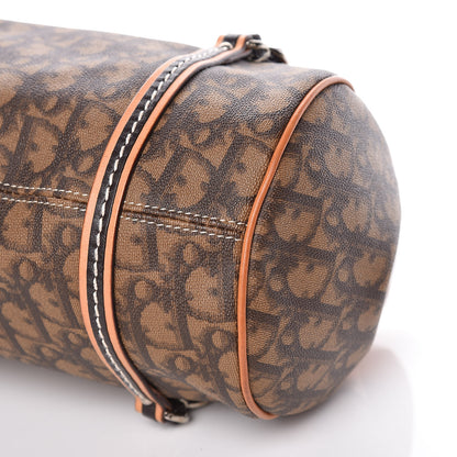 Christian Dior Monogram Romantique Trotter Flap Bag Brown 11 of 12