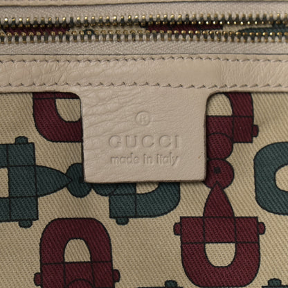 Gucci Calfskin Large Indy Top Handle Hobo Off White 5 of 12