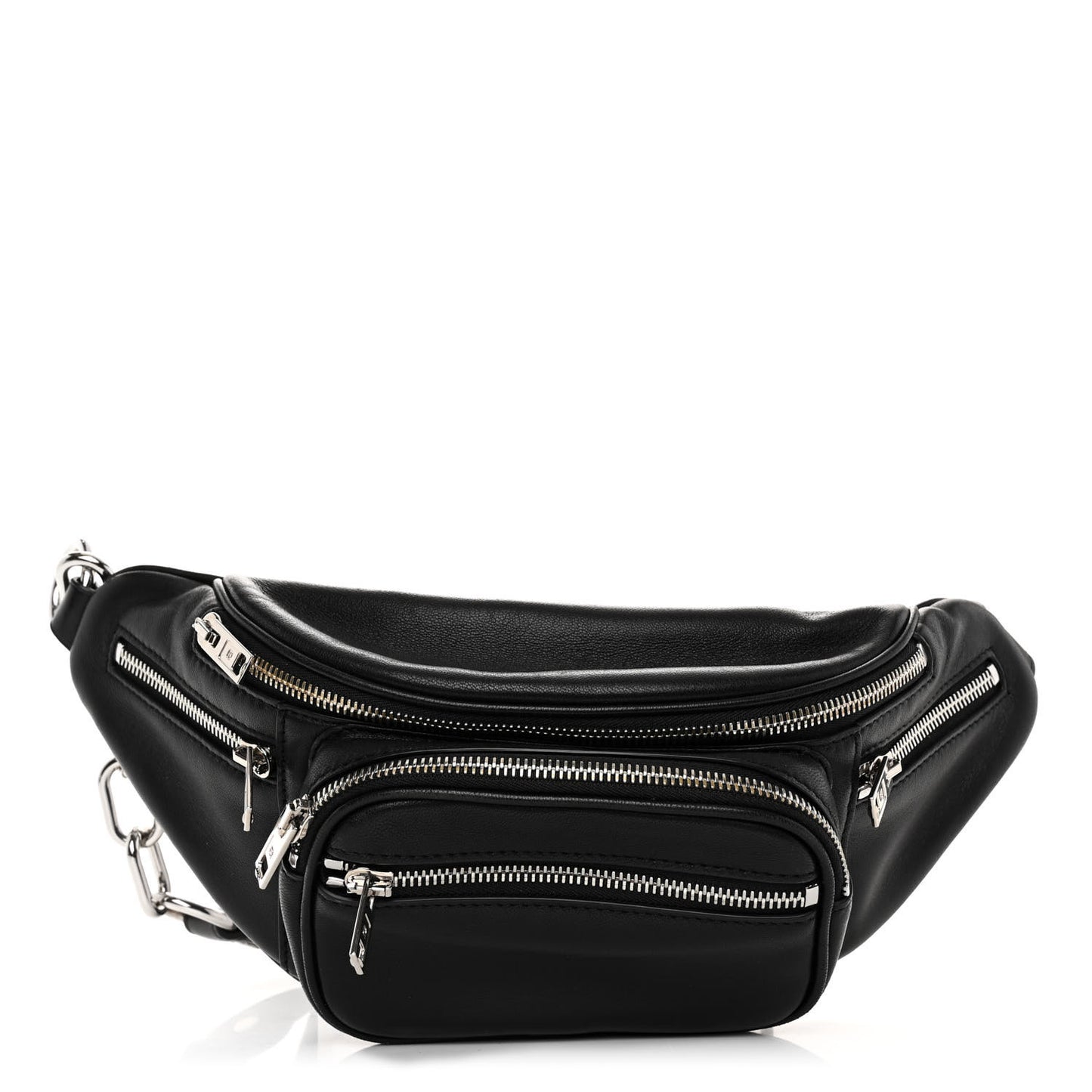ALEXANDER WANG Lambskin Attica Belt Bag Black