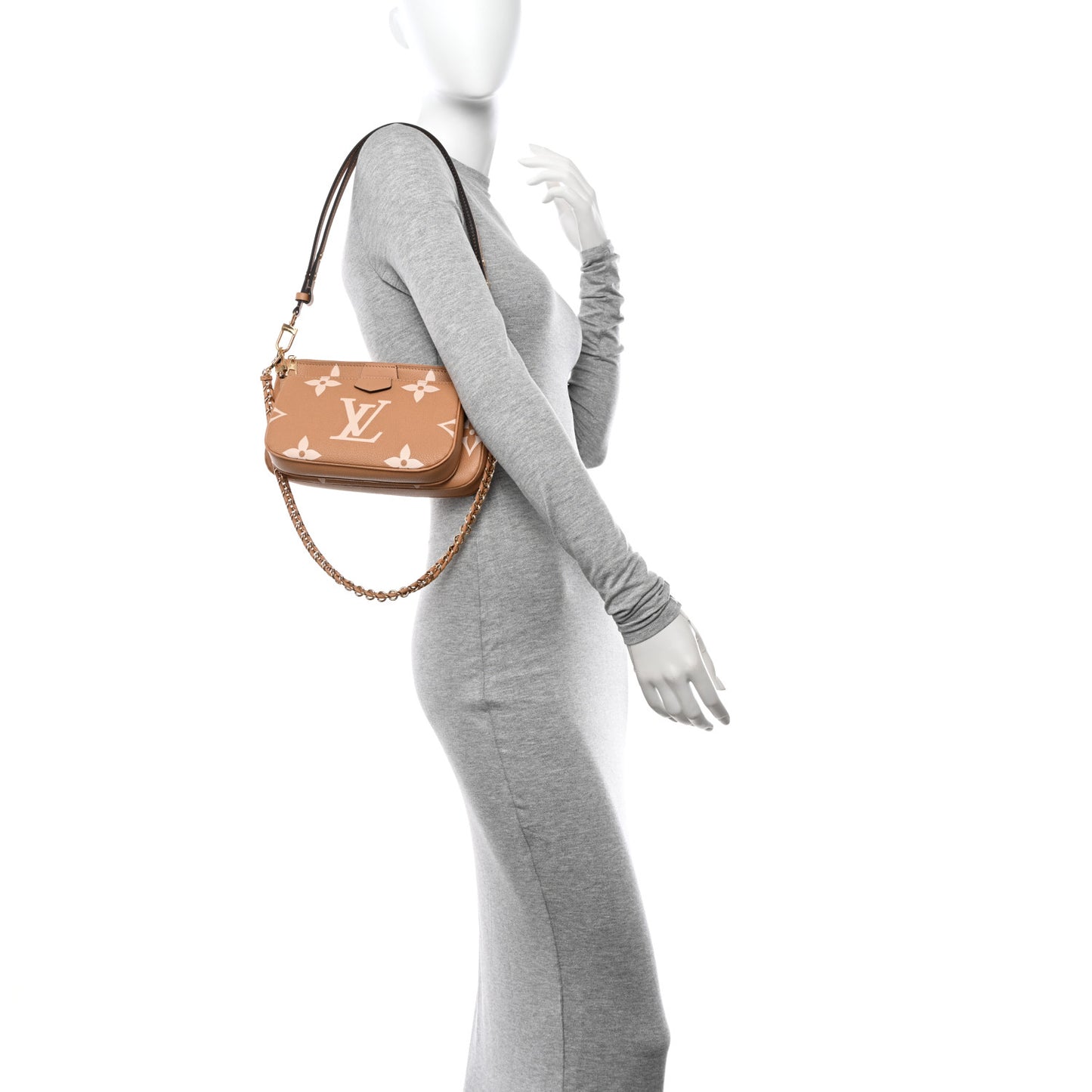 Empreinte Monogram Giant Multi Pochette Accessories Arizona Creme