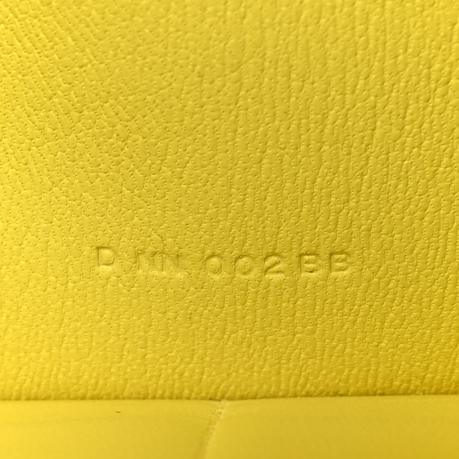Hermes Matte Alligator Kelly Longue Wallet Mimosa 7 of 12