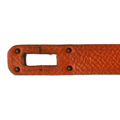 Hermes Epsom Kelly Longue Wallet Orange 8 of 9