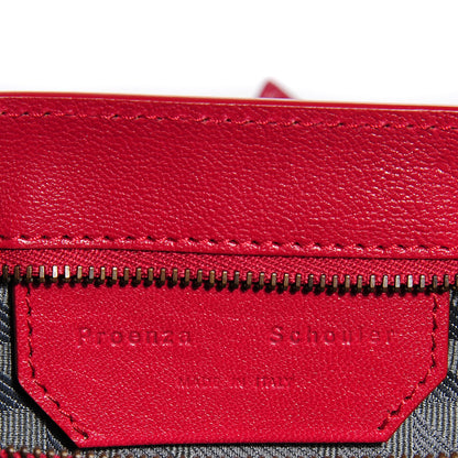 Proenza Schouler Lambskin PS1 Large Satchel Chianti 13 of 13