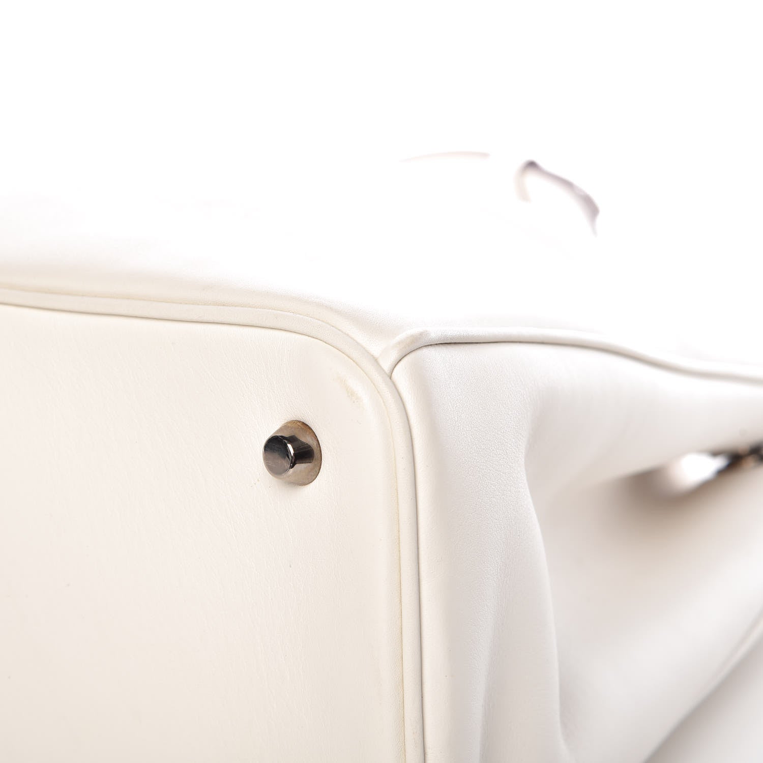 Christian Dior Smooth Calfskin Large Diorissimo Tote White 18 of 19
