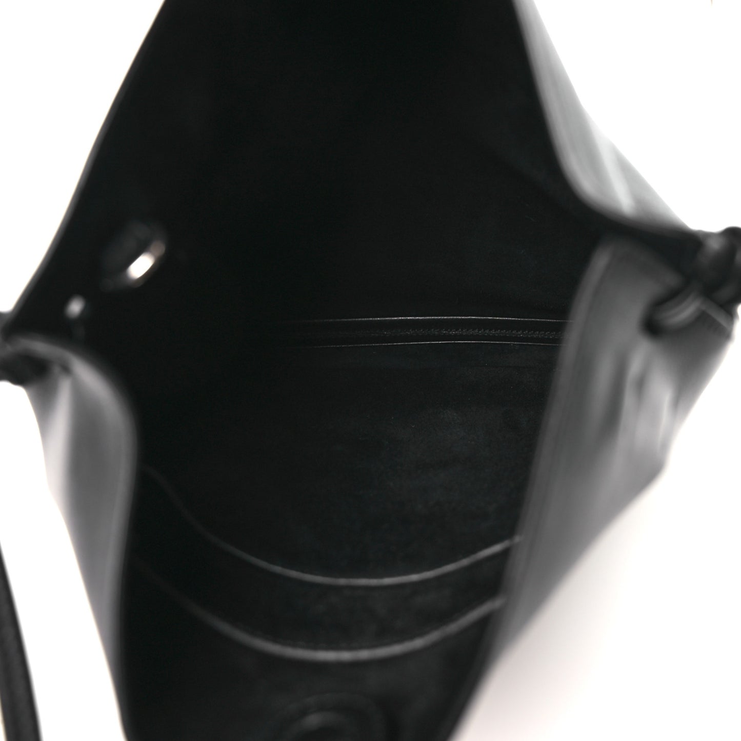 Calfskin Gig Pouch Bag Black