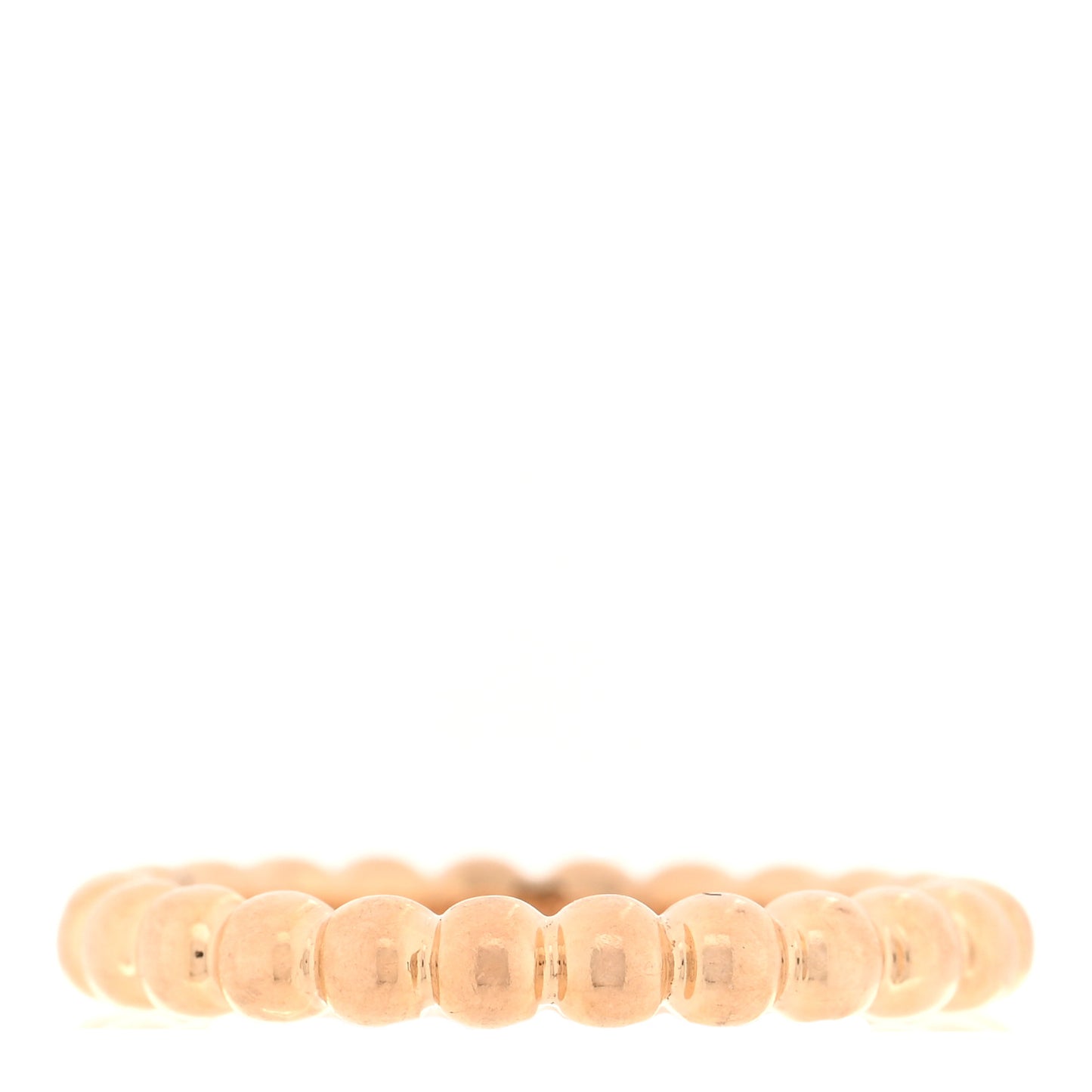 18K Rose Gold Medium Perlee Ring 52 6
