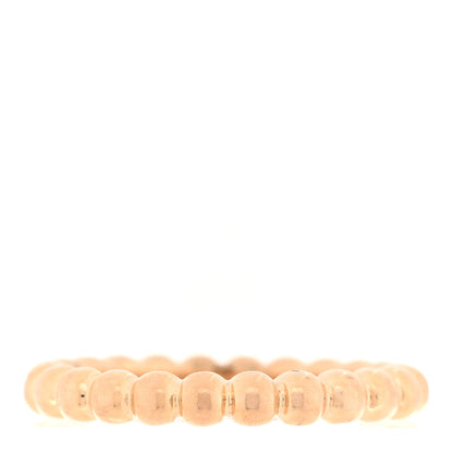Van Cleef & Arpels 18K Rose Gold Medium Perlee Ring 52 6 1 of 5