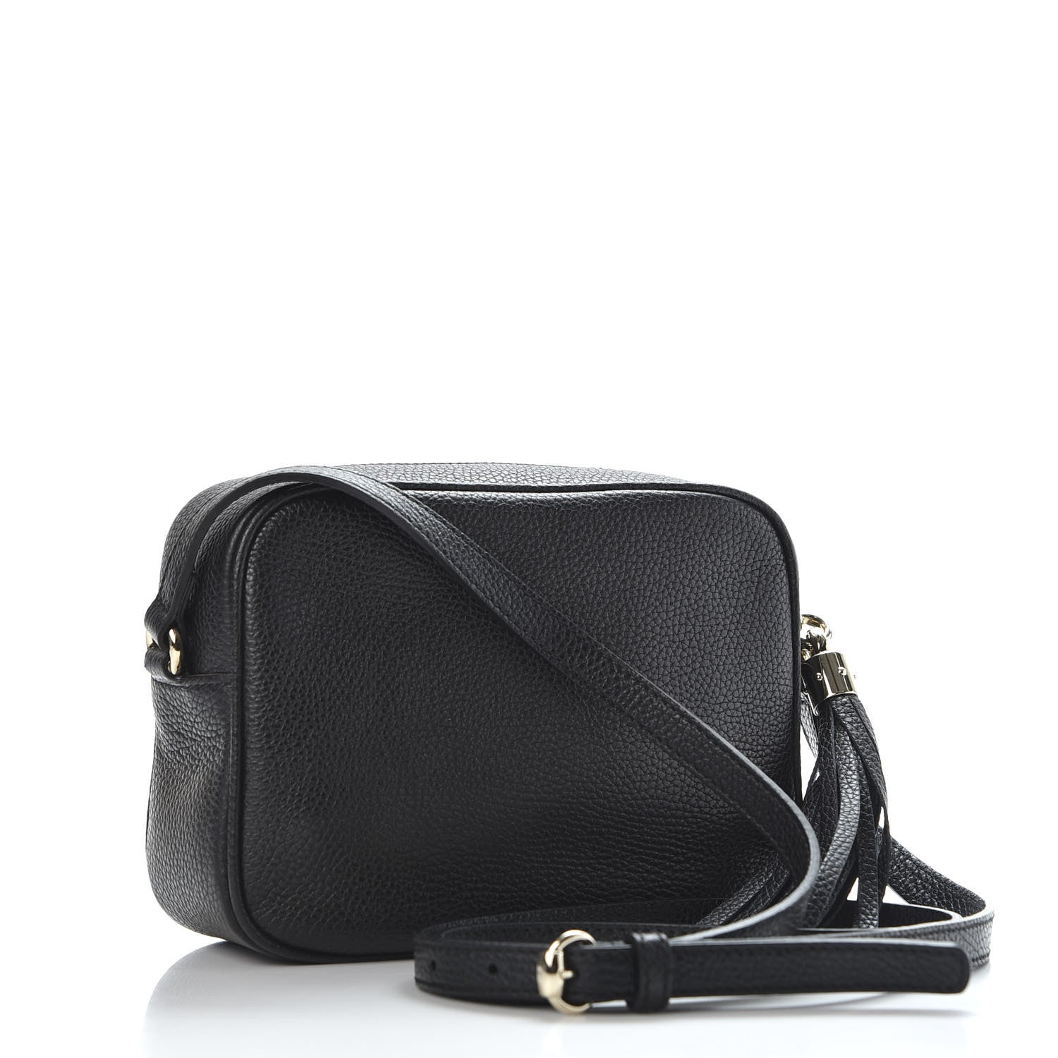 Gucci Pebbled Calfskin Small Soho Disco Bag Black 2 of 9