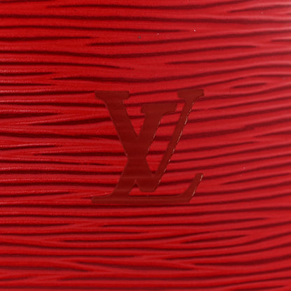 Louis Vuitton Epi Keepall 55 Castillan Red 15 of 15
