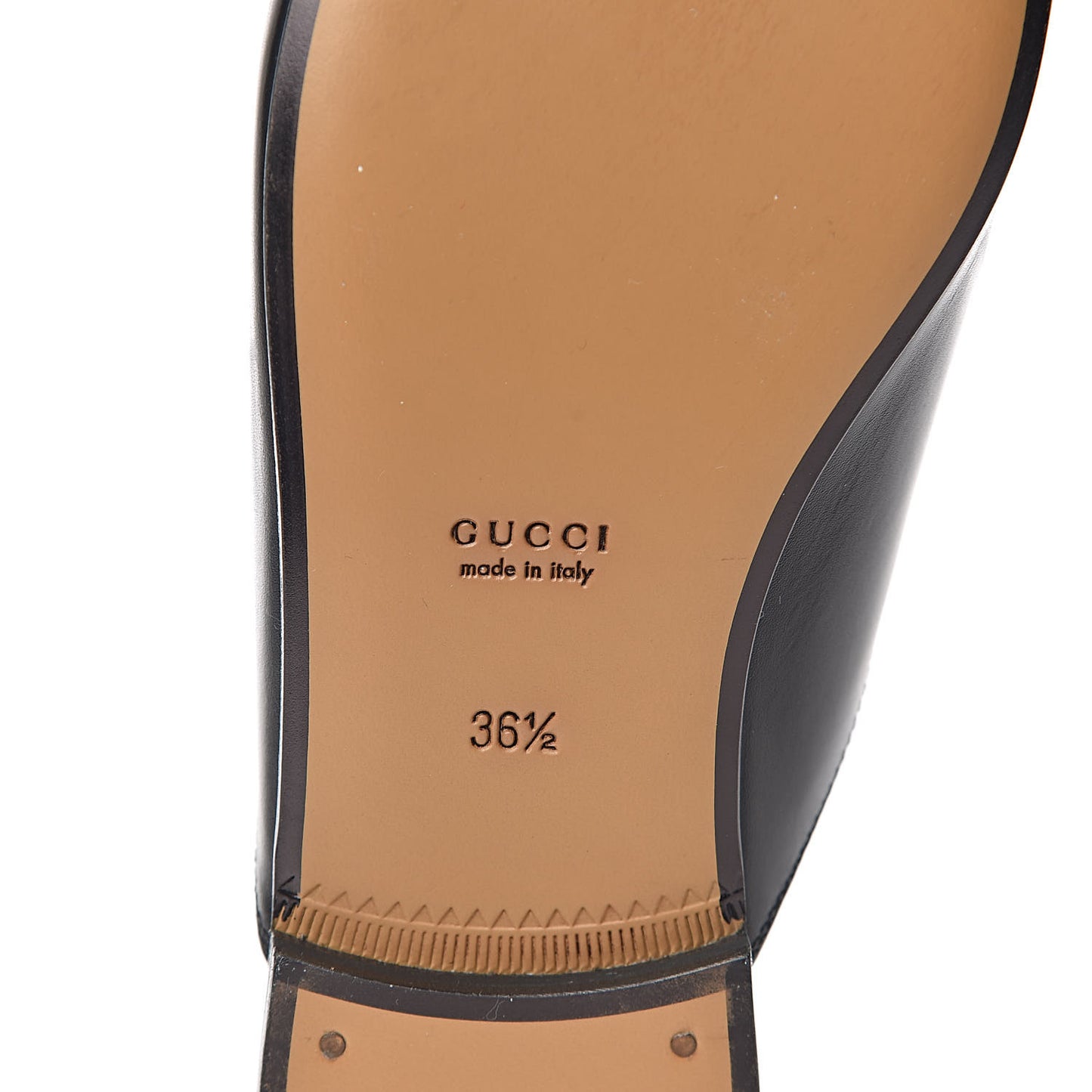 Calfskin Womens Princetown Slippers 36.5 Black