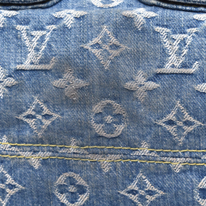 Louis Vuitton Denim Baggy GM Blue 9 of 11