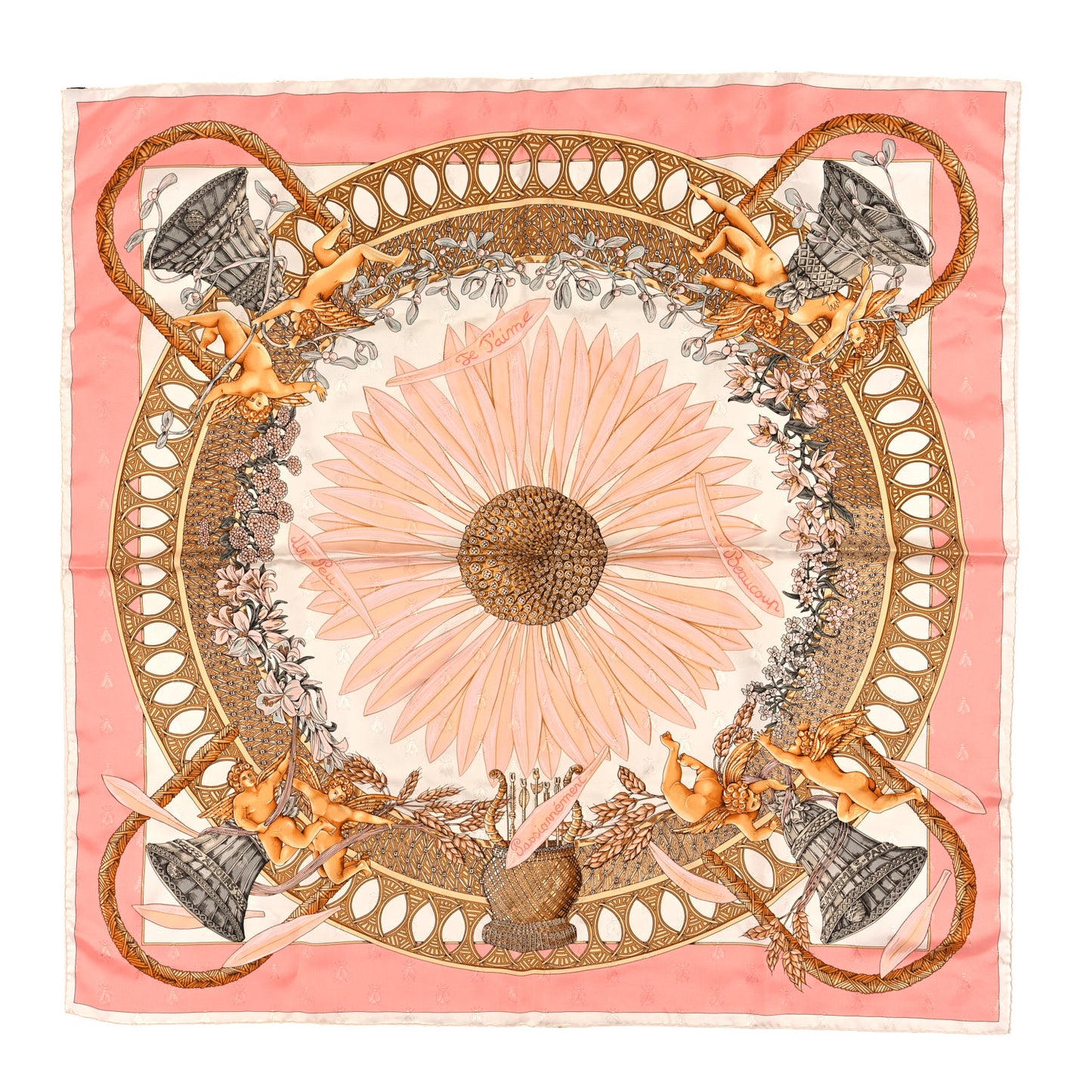 Silk Amours Scarf 90