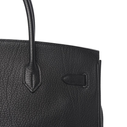 Hermes Fjord Birkin 35 Black 28 of 32