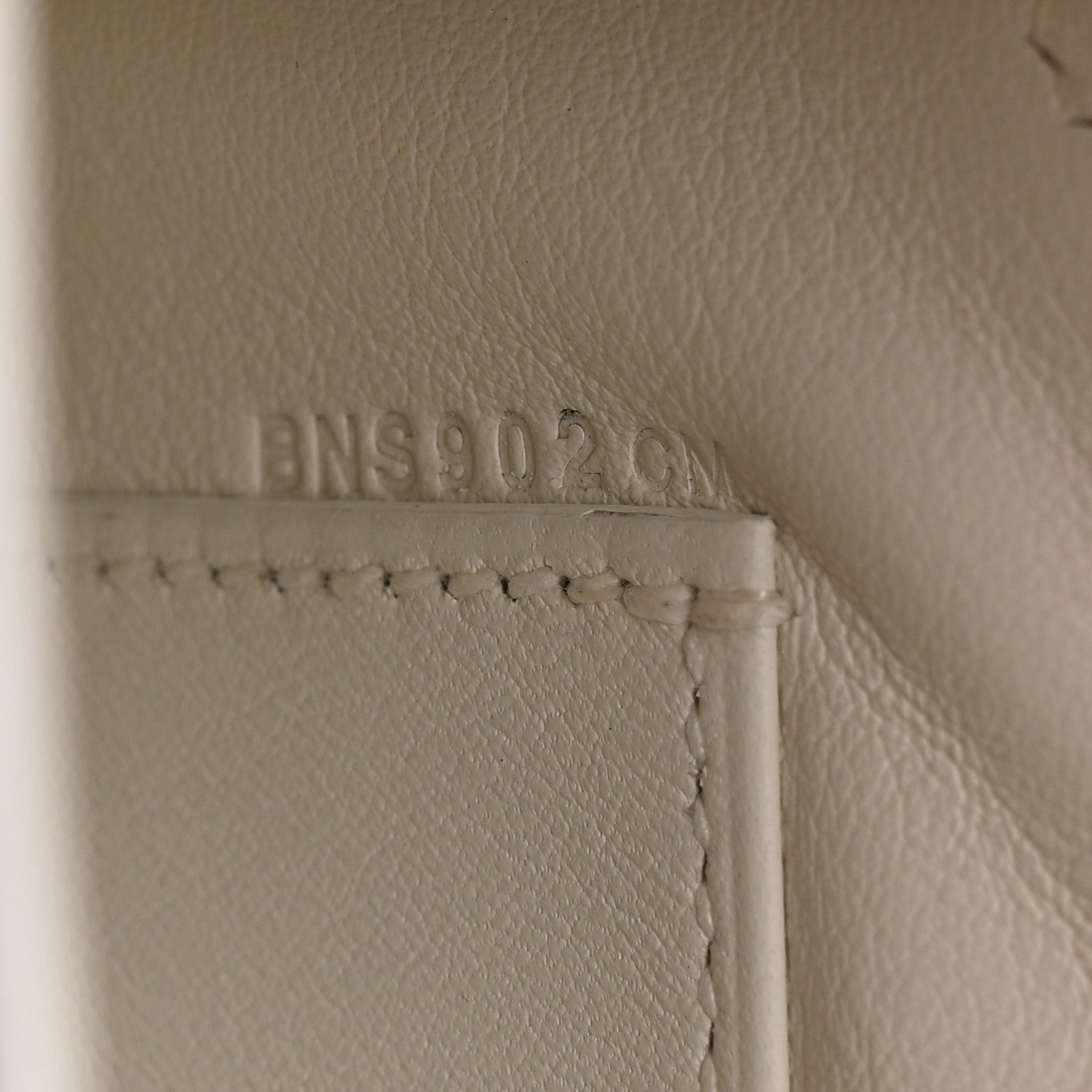 Hermes Swift Kelly Pochette Clutch White 7 of 11