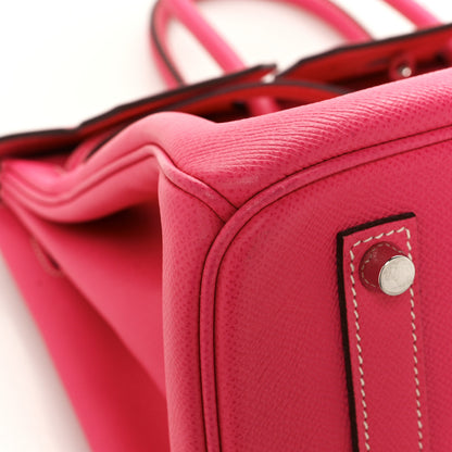Hermes Epsom Candy Birkin 35 Rose Tyrien Rubis 9 of 12