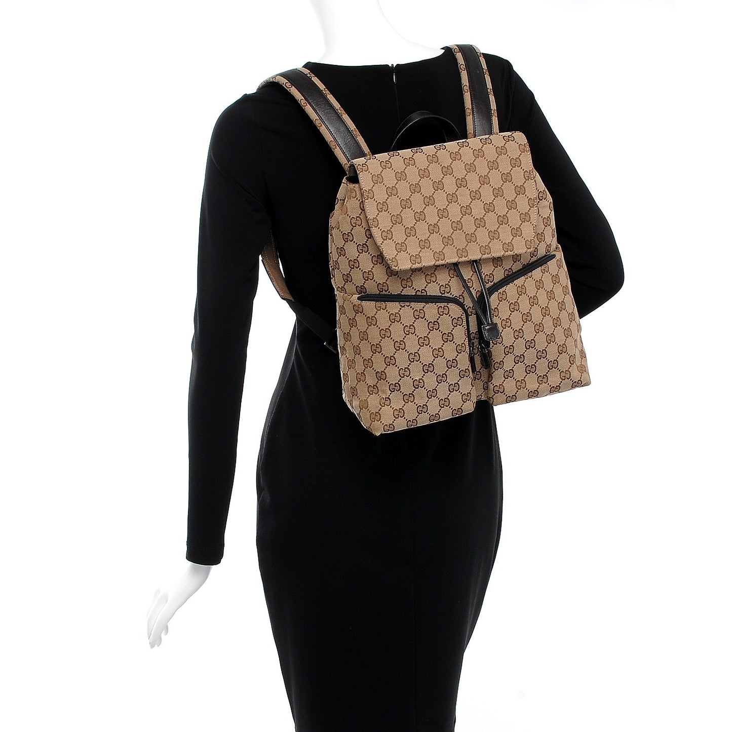 Monogram Backpack Brown