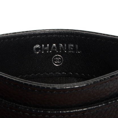 Chanel Caviar Timeless CC Card Holder Black 8 of 9