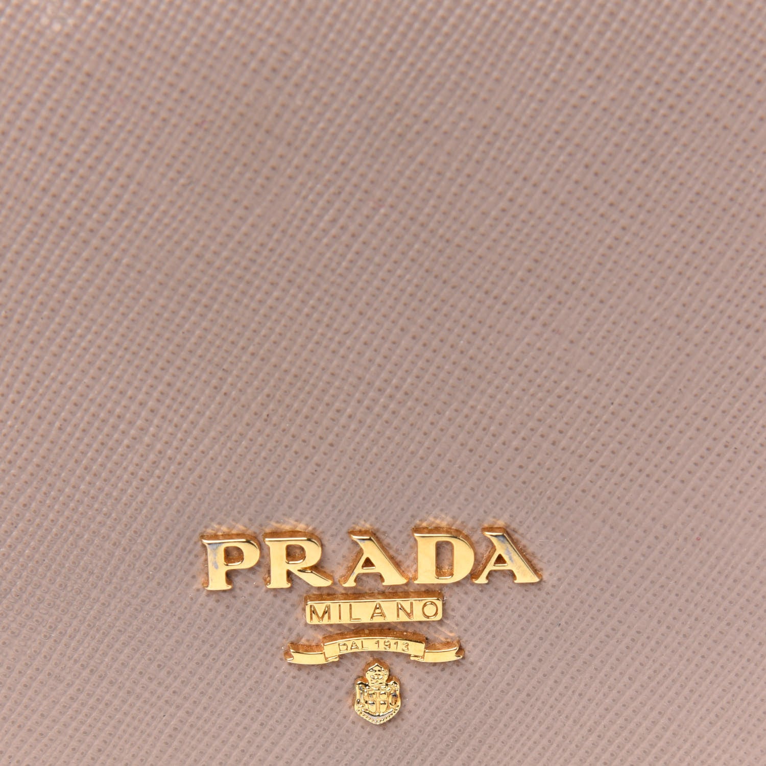 Prada Saffiano Metal Oro Chain Wallet Cammeo 15 of 16