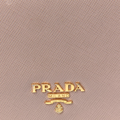 Prada Saffiano Metal Oro Chain Wallet Cammeo 15 of 16