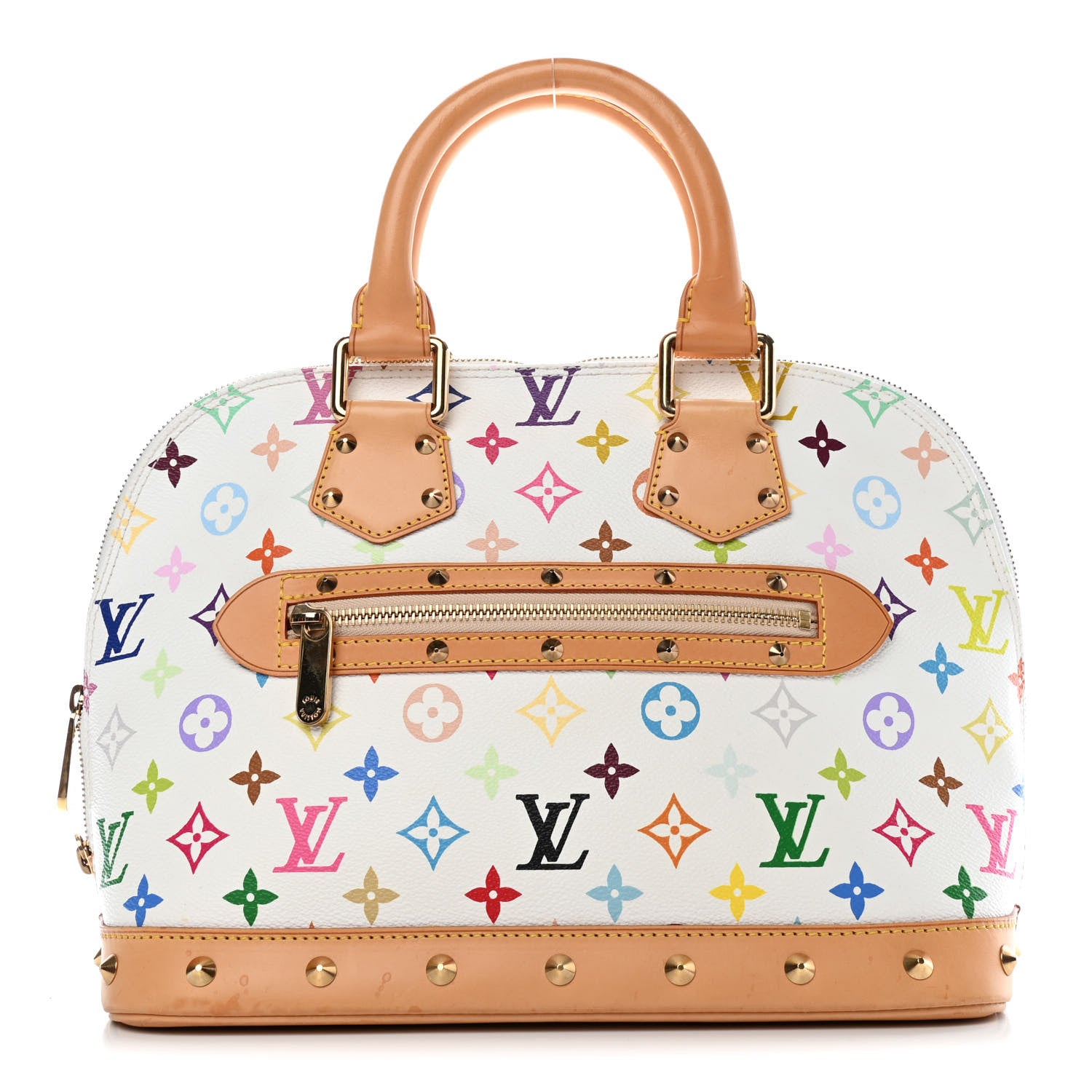 Louis Vuitton Monogram Multicolor Alma White 1 of 4