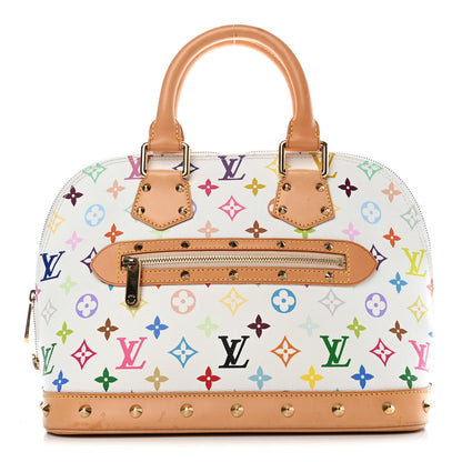 Louis Vuitton Monogram Multicolor Alma White 1 of 4