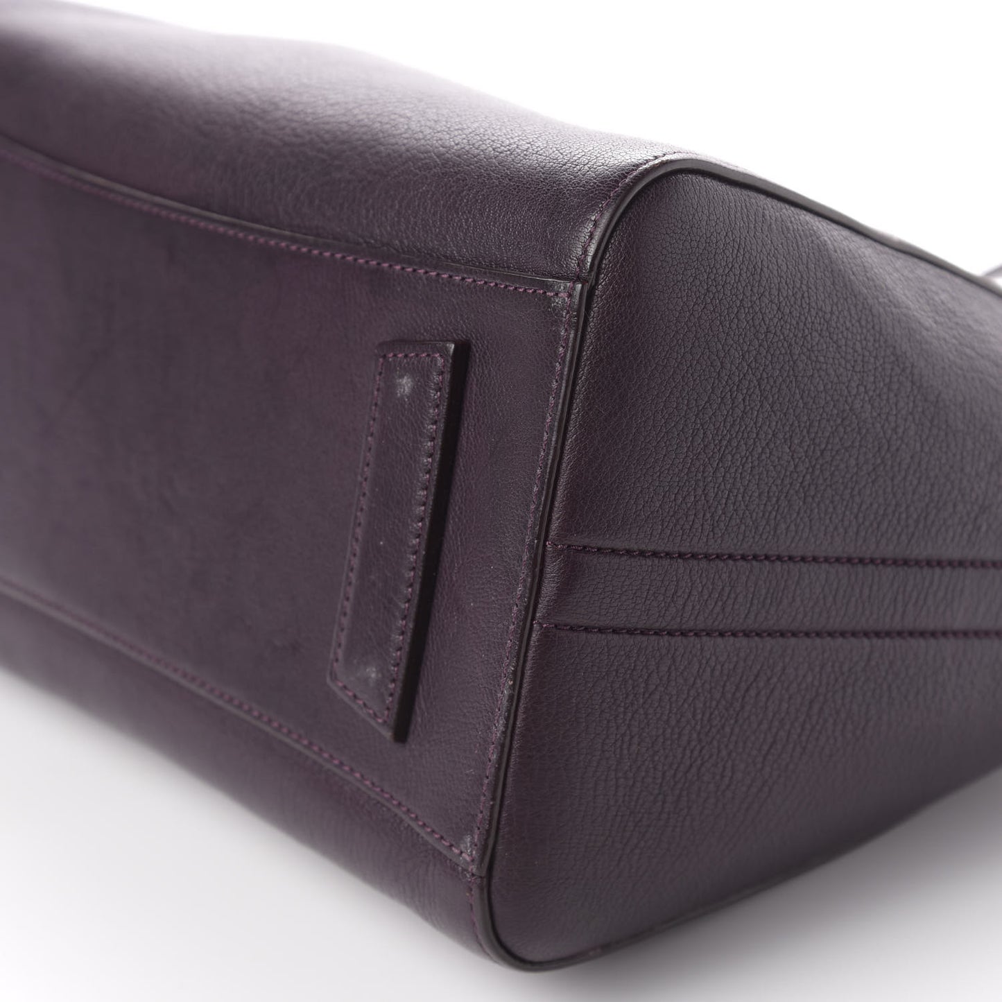 Sugar Goatskin Small Antigona Aubergine
