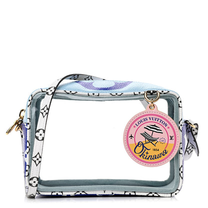 Louis Vuitton Monogram Giant Hawaii Beach Pouch Blue 1 of 4