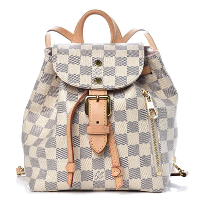 Louis Vuitton Damier Azur Sperone BB Backpack 1 of 8
