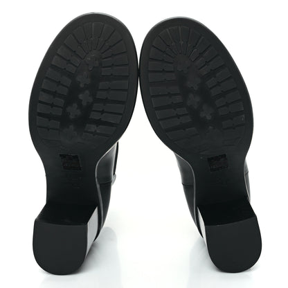 Christian Dior Calfskin Empreinte Ankle Boots 41 Black 5 of 9