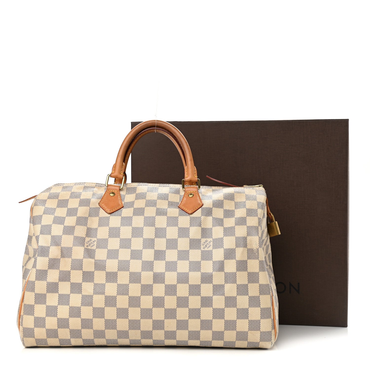 Louis Vuitton Damier Azur Speedy 35 14 of 14