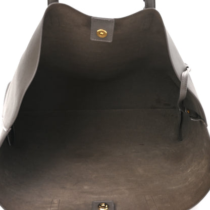 Saint Laurent Calfskin Large Shopping Tote Fog 5 of 15